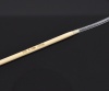 Bild von (US6 4.0mm) Bambus Tube Stricknadel Naturfarben 120cm lang, 1 Paar
