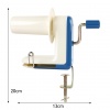 Imagen de Máquina plástica de hilo Envuelto para hacer punto ABS de Azul,20cm x 8cm x 12cm 1 Unidad