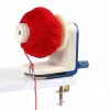 Picture of Plastic Hand-Operated Yarn/Fiber/Wool/String Ball Skein Winder Off-white & Blue 23.0x8.0x12.0cm, sold per packet of 1
