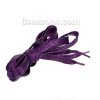 Imagen de PET Cuerda Deporte Zapato “Shan”significa Misericordia Púrpura 108cm, 2 Unidades