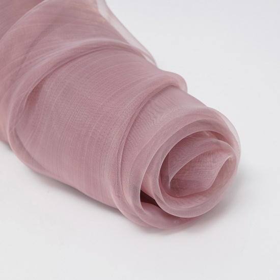 Immagine di Organza Tessuto Lavanda Rosa 150cm x 100cm , 1 M