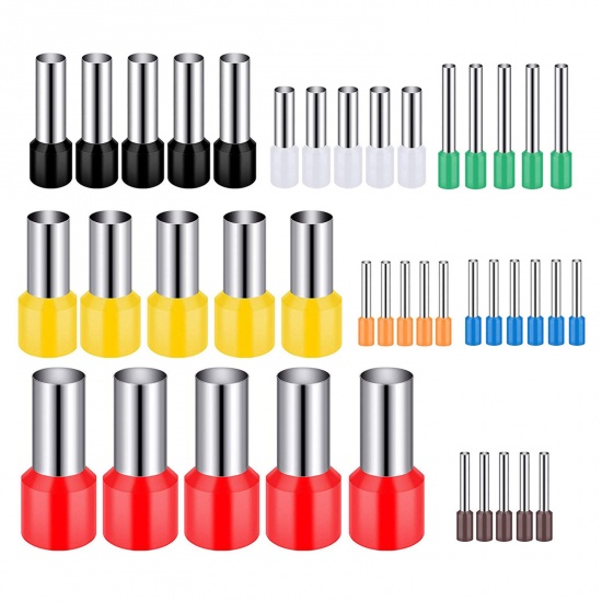 Picture of Plastic Modeling Clay Tools Hole Puncher For Clay Pendant Earring Jewelry Making Multicolor 1 Set ( 40 PCs/Set)