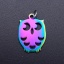 Picture of Stainless Steel Halloween Charms Multicolor Owl Animal Moon Hollow 24mm x 13.5mm, 5 PCs