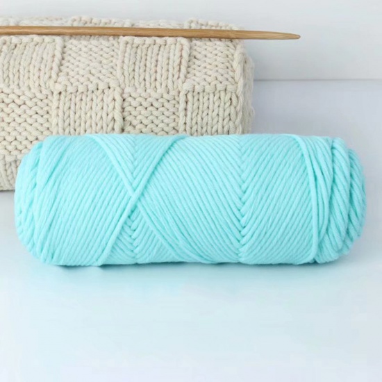 Picture of Acrylic Super Soft Knitting Yarn Mint Green 1 Roll