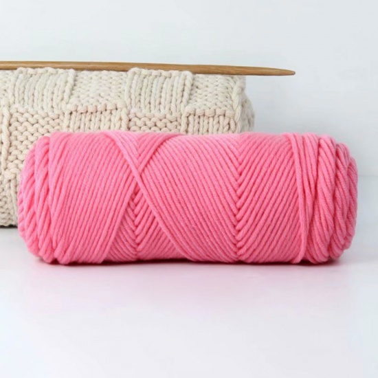 Picture of Acrylic Super Soft Knitting Yarn Pink 1 Roll