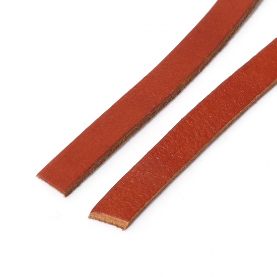 Imagen de Cuerda Cuero de Marrón 10mm, 1 Unidad (Aprox 1 M/Unidad)