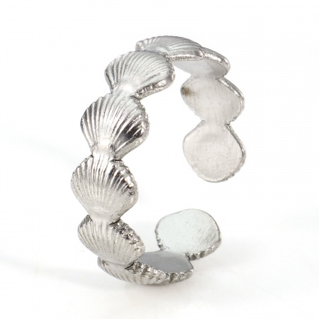 Picture of Eco-friendly 304 Stainless Steel Open Rings Multicolor