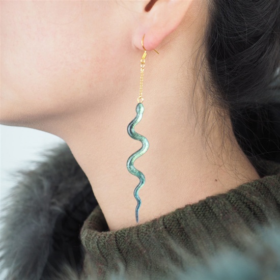 Image de 1 Pièce Moule en Silicone pour Porte-clés Bijoux de Collier Boucle d'Oreille Pendentif en Silicone Rectangle Serpents Blanc 16.5cm x 14.5cm