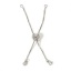Picture of 1 Piece Brass Slider/Slide Extender Chain Real Platinum Plated 7cm