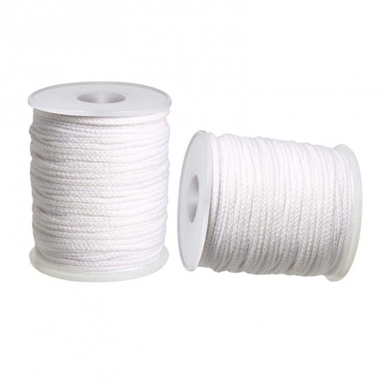 Picture of 1 Roll Cotton Candle Wick DIY Craft Making Supplies White
