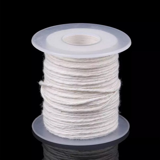 Picture of 1 Roll Cotton Candle Wick DIY Craft Making Supplies White