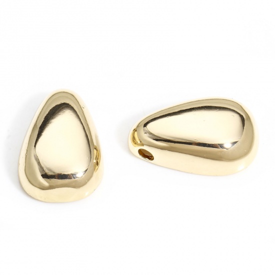 Immagine di 1 Piece Eco-friendly Brass Geometric Charms 18K Real Gold Plated Drop 24mm x 16mm