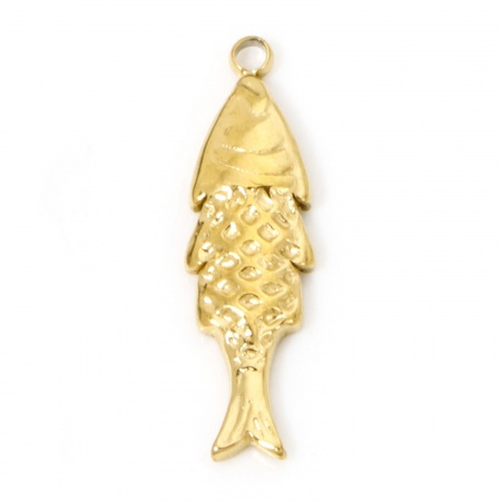 Picture of Vacuum Plating 304 Stainless Steel West Cowboy Charms Gold Plated Bull Head/ Cow Head Carved Pattern