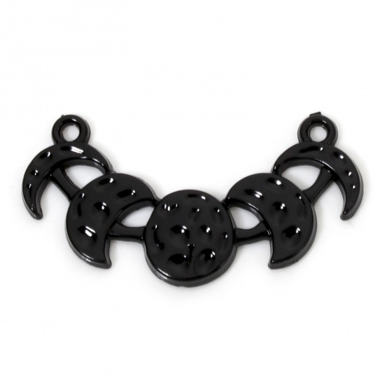 Immagine di 20 Pz Lega di Zinco Galassia Pendenti Charms Connettori Accessori Eclissi Lunare Nero 3.1cm x 1.6cm