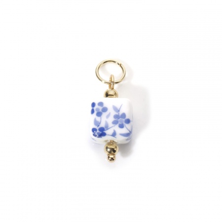 Picture of Eco-friendly Vacuum Plating 304 Stainless Steel & Lampwork Glass Flora Collection Charms 18K Real Gold Plated Multicolor Strawberry Fruit Pepper 3D