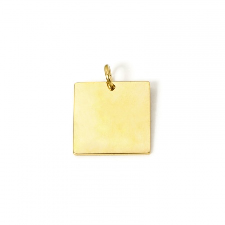 Picture of Eco-friendly 304 Stainless Steel Blank Stamping Tags Charms Geometric Multicolor