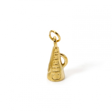 Picture of Eco-friendly PVD Vacuum Plating 304 Stainless Steel Sport Charms 18K Real Gold Plated 3D
