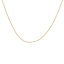 Picture of 1 Piece Eco-friendly PVD Vacuum Plating Simple & Casual 18K Real Gold Plated 304 Stainless Steel Link Cable Chain Necklace For Women Gift 40cm(15.7") long, Chain Size: 1.4mm