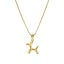 Picture of 1 Piece Eco-friendly Stylish Cute 18K Real Gold Plated Brass Link Cable Chain Balloon Dog 3D Pendant Charm Necklace Unisex Gift 45cm(17.7") + 5cm(2") long