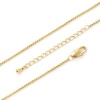 Picture of 1 Piece Eco-friendly Stylish Cute 18K Real Gold Plated Brass Link Cable Chain Balloon Dog 3D Pendant Charm Necklace Unisex Gift 45cm(17.7") + 5cm(2") long