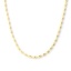Picture of 1 Piece 18K Gold Plated Ball Chain Necklace, Brass 45cm(17.7") + 4cm(1.6"), Chain Size: 2mm, For Women, Minimalist Exquisite