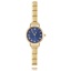 Immagine di 1 Pz 304 Acciaio Inossidabile Elegante & Casual Orologio da Polso Modulare con Collegamenti a Charm Italiano Oro Placcato Blu Tondo 18.5cm Lunghezza