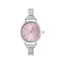 Immagine di 1 Pz 304 Acciaio Inossidabile Elegante & Casual Faccia dell'orologio con Collegamenti a Charm Italiano per la Creazione fai da te di Gioielli Tono Argento Rosa Tondo 5.7cm x 3cm