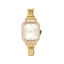 Immagine di 1 Pz 304 Acciaio Inossidabile Elegante & Casual Faccia dell'orologio con Collegamenti a Charm Italiano per la Creazione fai da te di Gioielli Oro Placcato Bianco Ottagono Trasparente Strass 5.7cm x 2.5cm