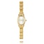 Picture of 1 Piece 304 Stainless Steel Stylish & Casual Italian Charm Links Modular Wrist Watch Gold Plated White Oval 18.5cm(7 2/8") long