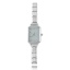 Immagine di 1 Pz 304 Acciaio Inossidabile Elegante & Casual Orologio da Polso Modulare con Collegamenti a Charm Italiano Tono Argento Verde Chiaro Ottagono 18.5cm Lunghezza