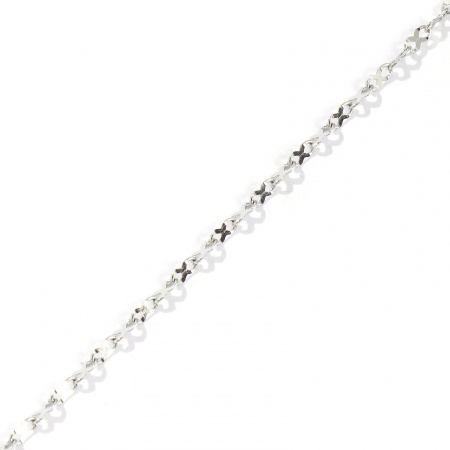 Immagine di 10 M Ecologico 304 Acciaio Inossidabile Catena a Cavo Per Risultati di Creazione di Gioielli Fai-da-te Fatti a Mano Tono Argento 2mm