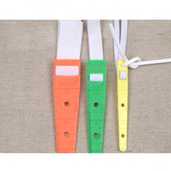 Image de Outils de Tissage de Fils en Plastique Couleur Mixte, 10.2cm - 7.7cm, 1 Kit （ 3 Pcs/Kit)