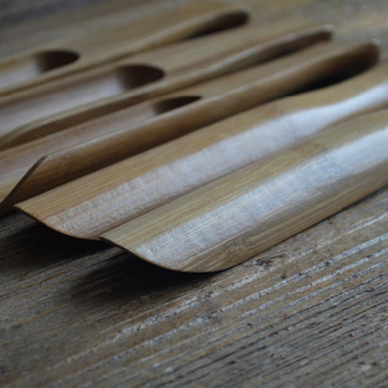 Immagine di Bambù Utensili da Cucina Colore del Caffè 16cm x 2.8cm, 1 Pz