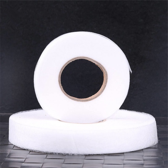 Immagine di Non Tessuti tessitura Bianco 15mm, 1 Pz (Circa 70 Yard/Rotolo)
