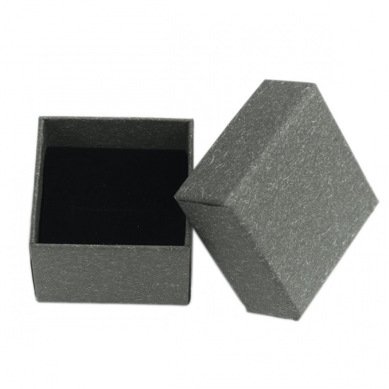 Imagen de Cajas Papel de Cuadrado , gris Oscuro 50mm x 50mm , 1 Unidad