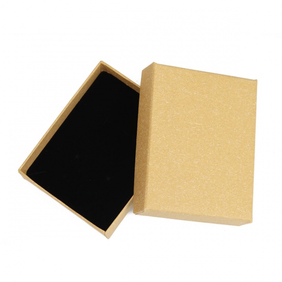 Imagen de Cajas Papel de Rectángulo , Amarillo Marrón 94mm x 74mm , 1 Unidad
