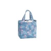 Bild von Oxford Stoff Isolierte Tasche Thermotasche Blau & Rosa Flamingo 21cm x 19cm, 1 Stück