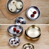 Picture of Stainless Steel Tableware Plates Round Gold Plated 13.5cm Dia., 1 Piece