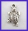 Изображение Океанские Украшения Подвеска"Черепаха" Античное Серебро, 24mm x 13mm, Проданная 25 шт