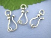 Picture of 10Sets Large Hook Toggle Clasps 15 x38mm
