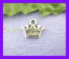 Изображение Подвеска "Корона" "Princess" Античное Серебро,10*13мм, 50 шт|уп