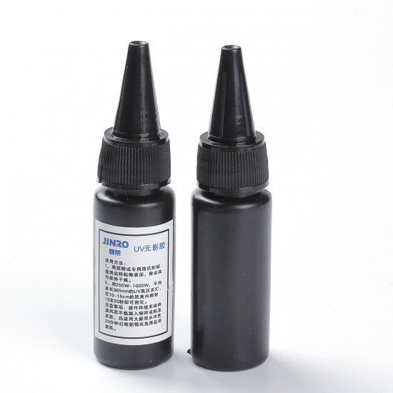 Picture of UV JR Glue For Jewelry DIY (About 20mL) 10.3cm(4") x 2.6cm（1"）, 1 Bottle