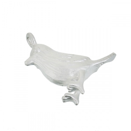 Brass Charms Mother Bird Silver Plated 13mm( 4/8") x 9mm( 3/8"), 3 PCs Brass Charms Mother Bird Silver Plated 13mm( 4/8") x 9mm( 3/8"), 3 PCs