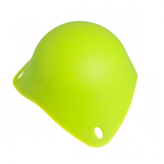 Picture of Silicone Kitchen Tools Fried Egg Shaper Green 11cm(4 3/8") x 9.5cm(3 6/8"), 1 Piece