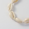 Изображение (Сорт B) Новая Мода Перламутр ( Природный ) Ожерелья Оff-Белый 78см длина , 1 ШТ