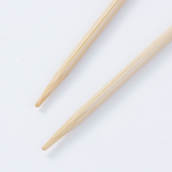 Picture of 2.5mm Bamboo Single Pointed Knitting Needles Natural 34cm(13 3/8") long, 1 Piece