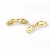 Immagine di Lega di Zinco Separatori Perline Libellula Oro Opaco Ali Scolpisce Circa 29mm x 8mm, Foro:Circa 2.6mm, 3 Pz