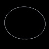 Imagen de Alambre de Acero Collares Círculo Blanco 50cm longitud, 2 Unidades