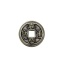 Immagine di Ottone Charms Moneta di Ottone Bronzo Antico 24mm Dia, 2 Pz