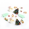 Bild von Harz Embellishments Cabochons Weihnachten Zufällig Mix 36mm x 19mm - 12mm x 11mm, 20 Stück